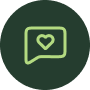 Protective support icon